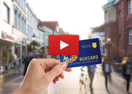 Youtube Video: BUXCard in der Langen Stra&szlig;e