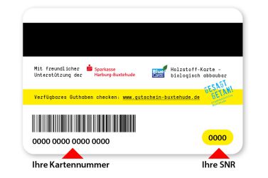 R&uuml;ckseite der BUXCard